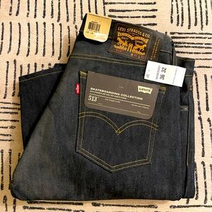 Super rare Brand New Levi’s Skateboarding Collection 513 Denim.